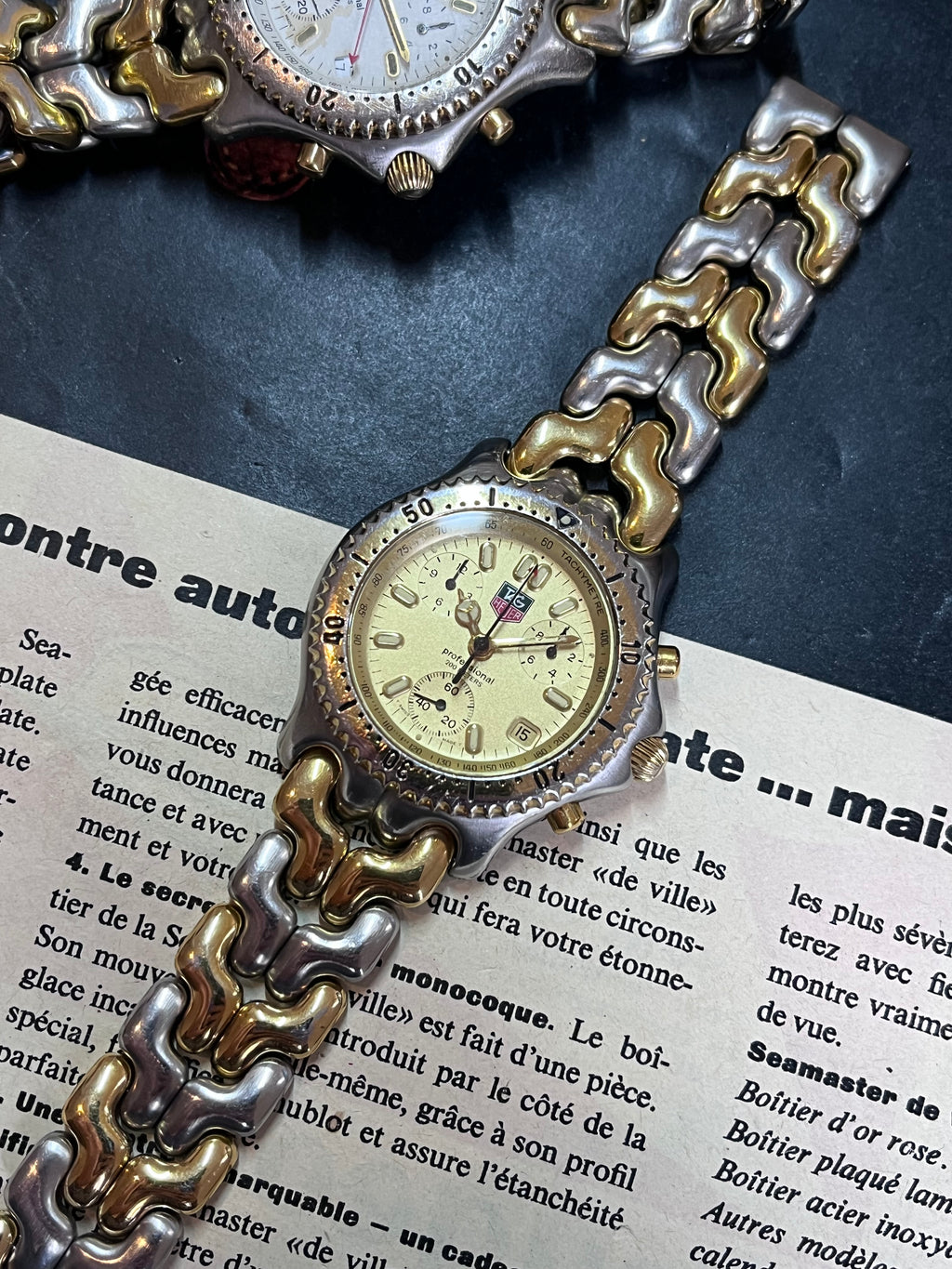 Tag Heuer SEL chronographe Ayrton Senna