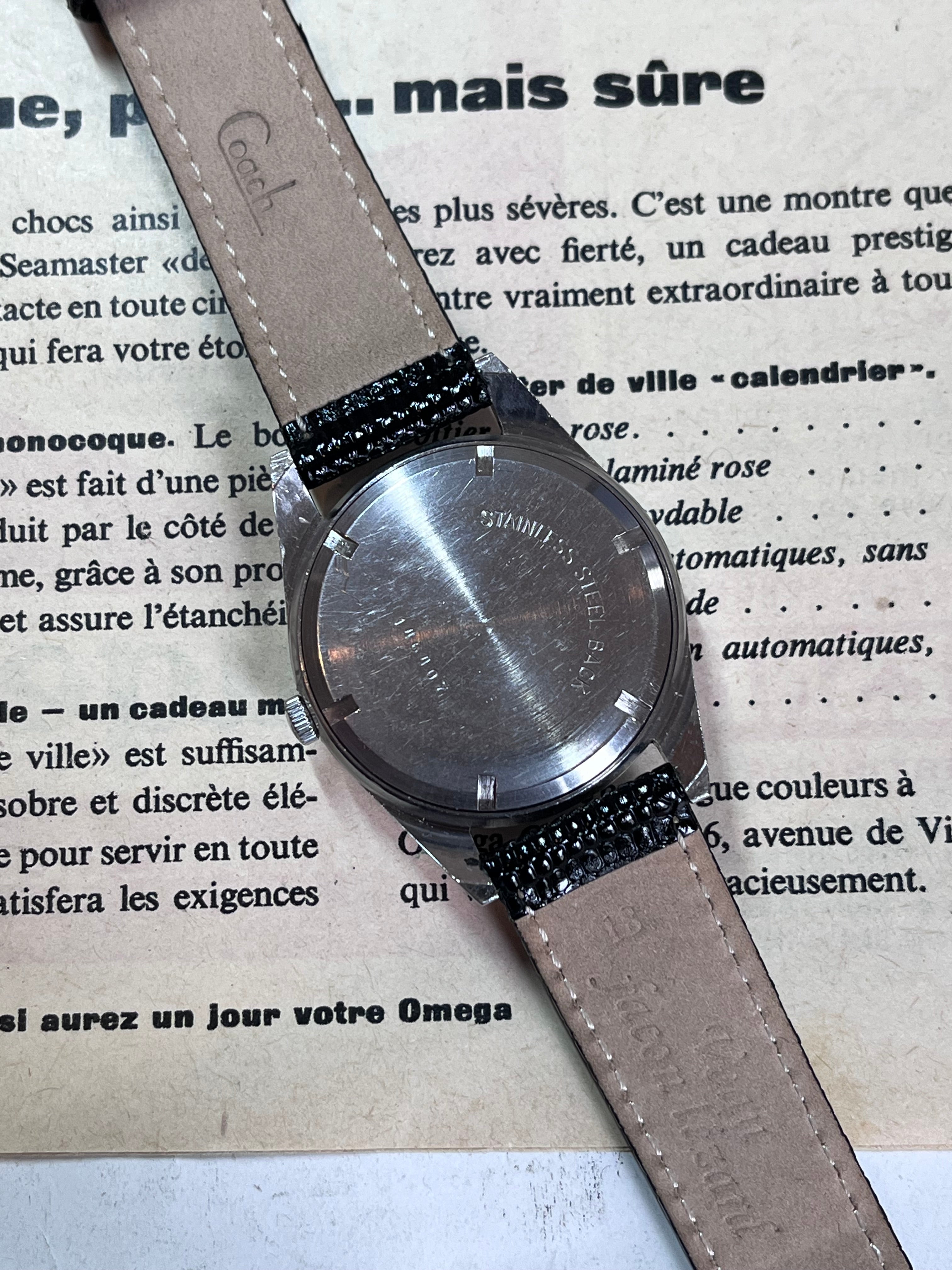 Lip Techic mécanique cadran bleu