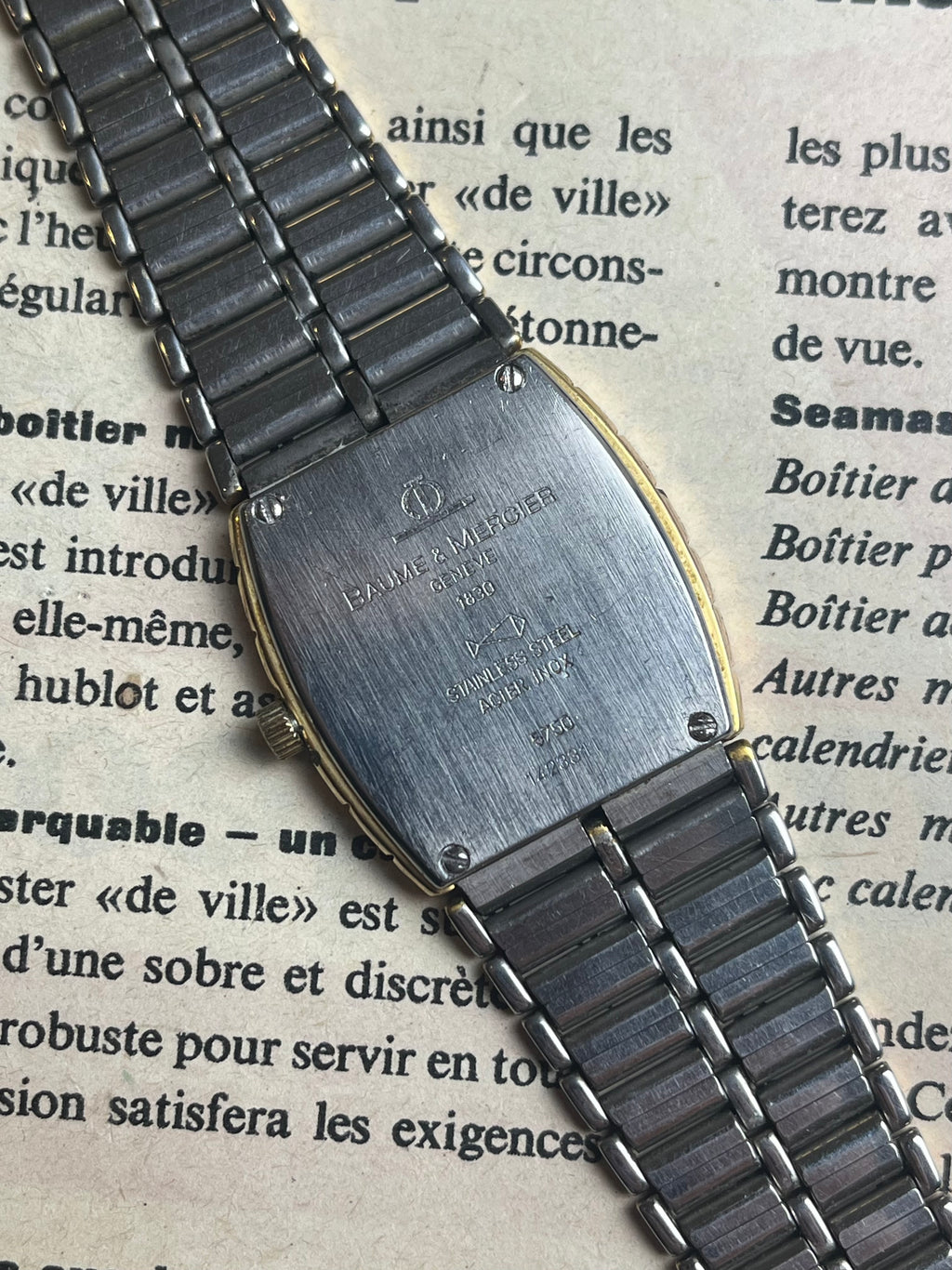 Baume & Mercier "bamboo"
