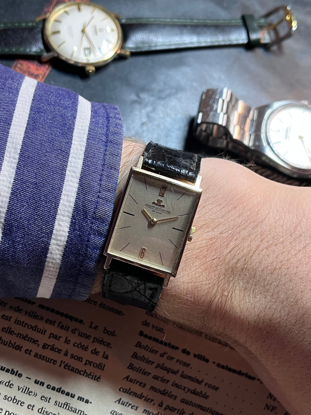 Jaeger-LeCoultre tank extra fin