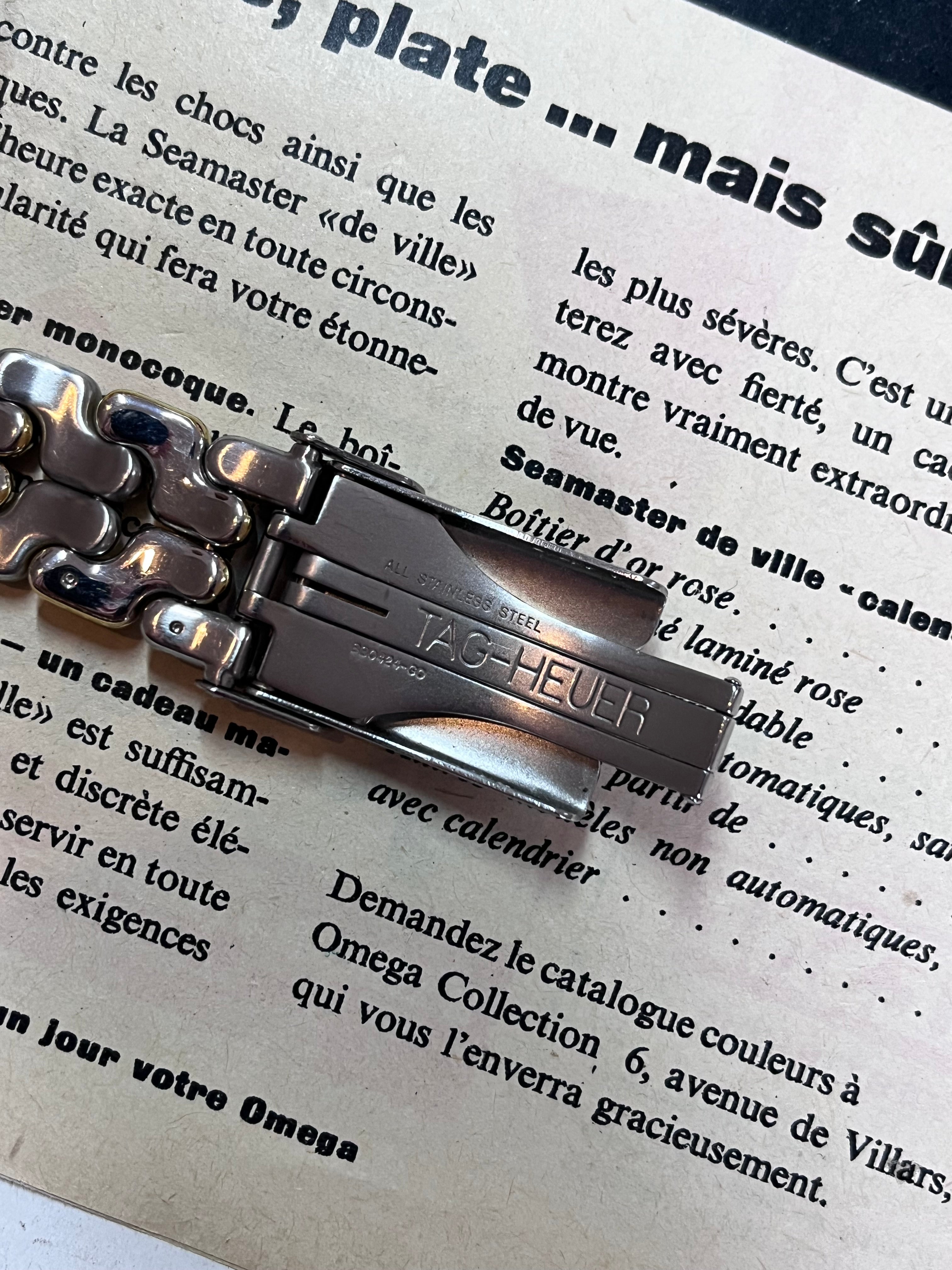 Tag Heuer SEL chronographe Ayrton Senna