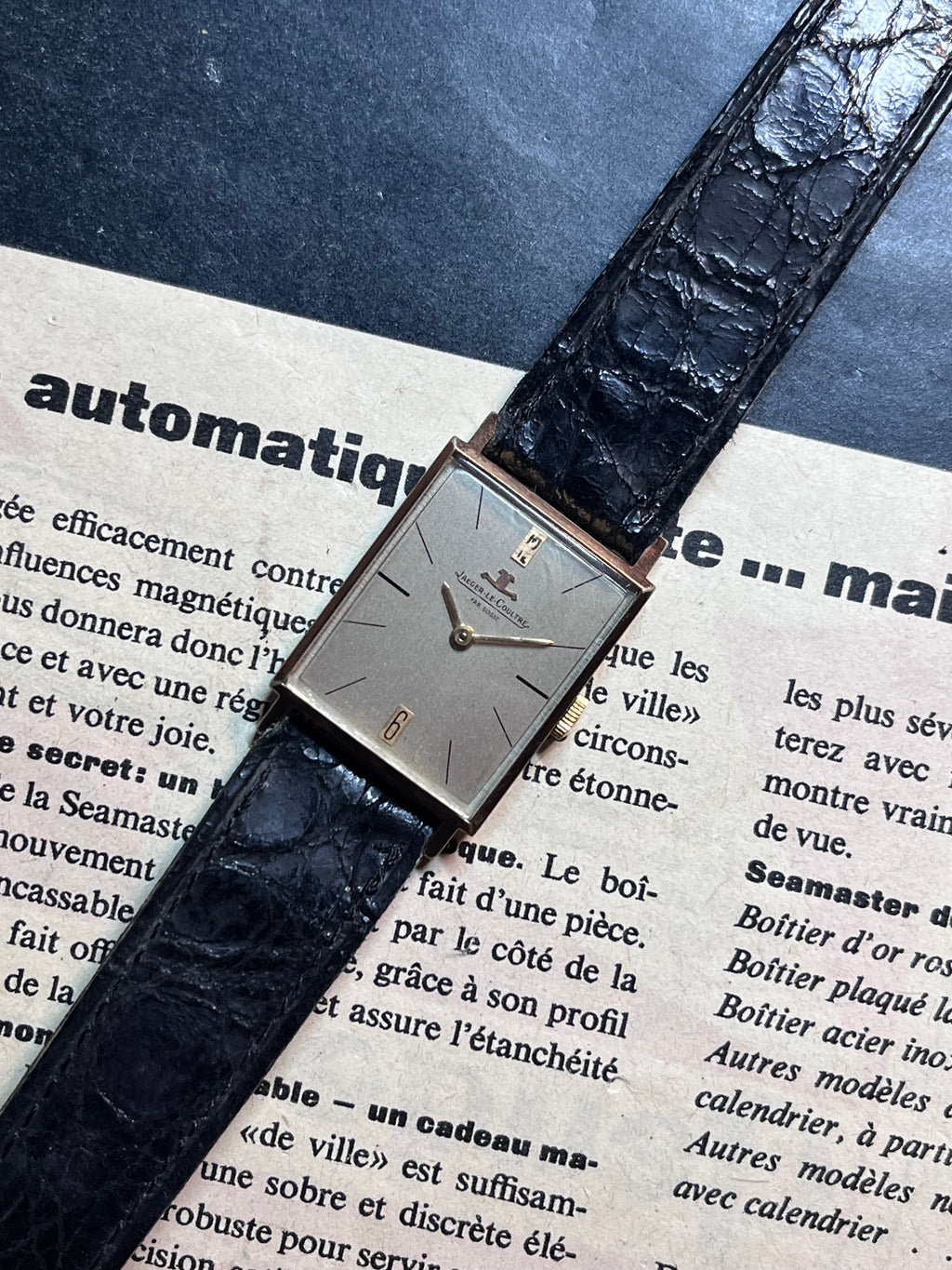 Jaeger-LeCoultre tank extra fin