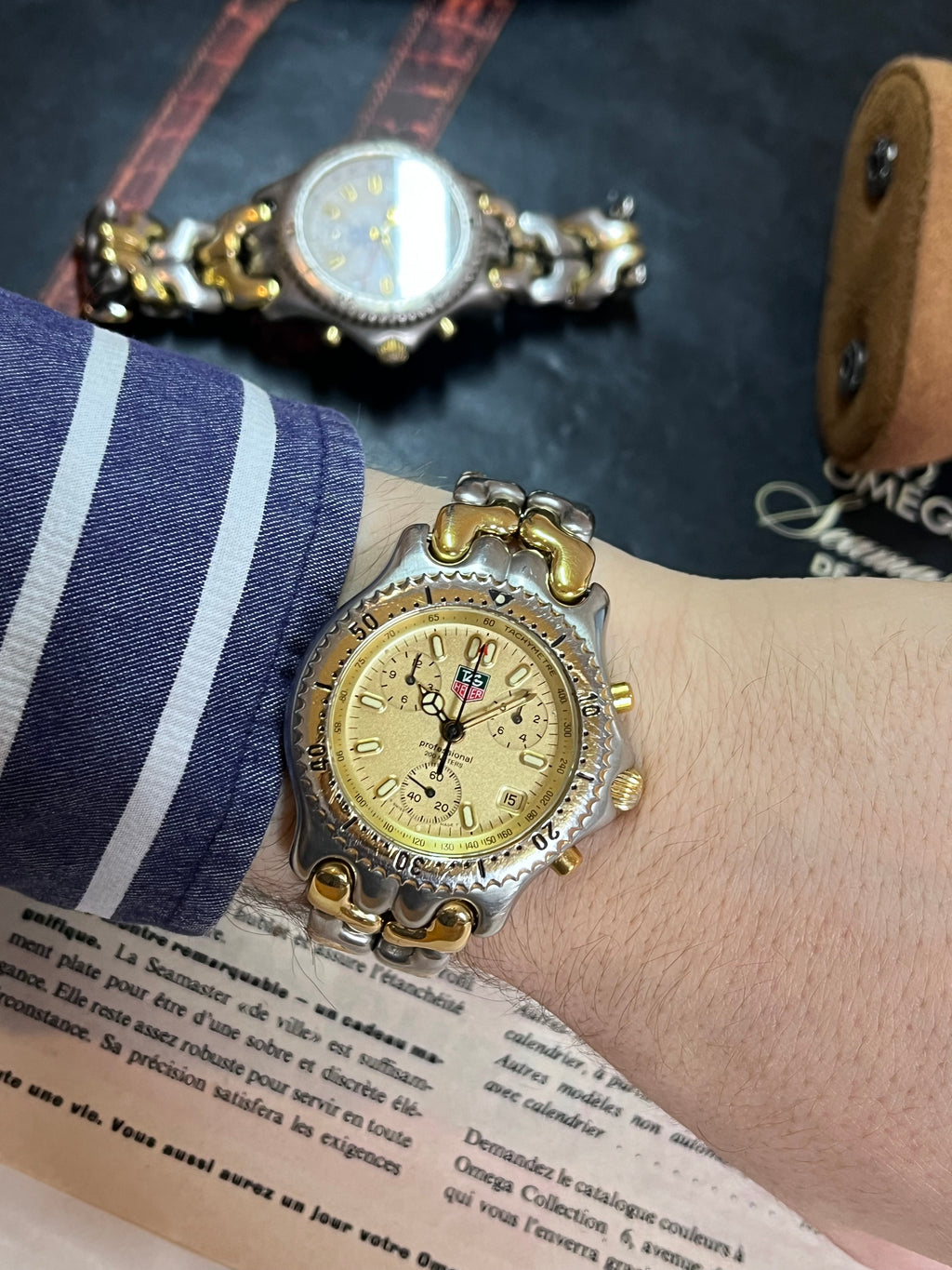 Tag Heuer SEL chronographe Ayrton Senna