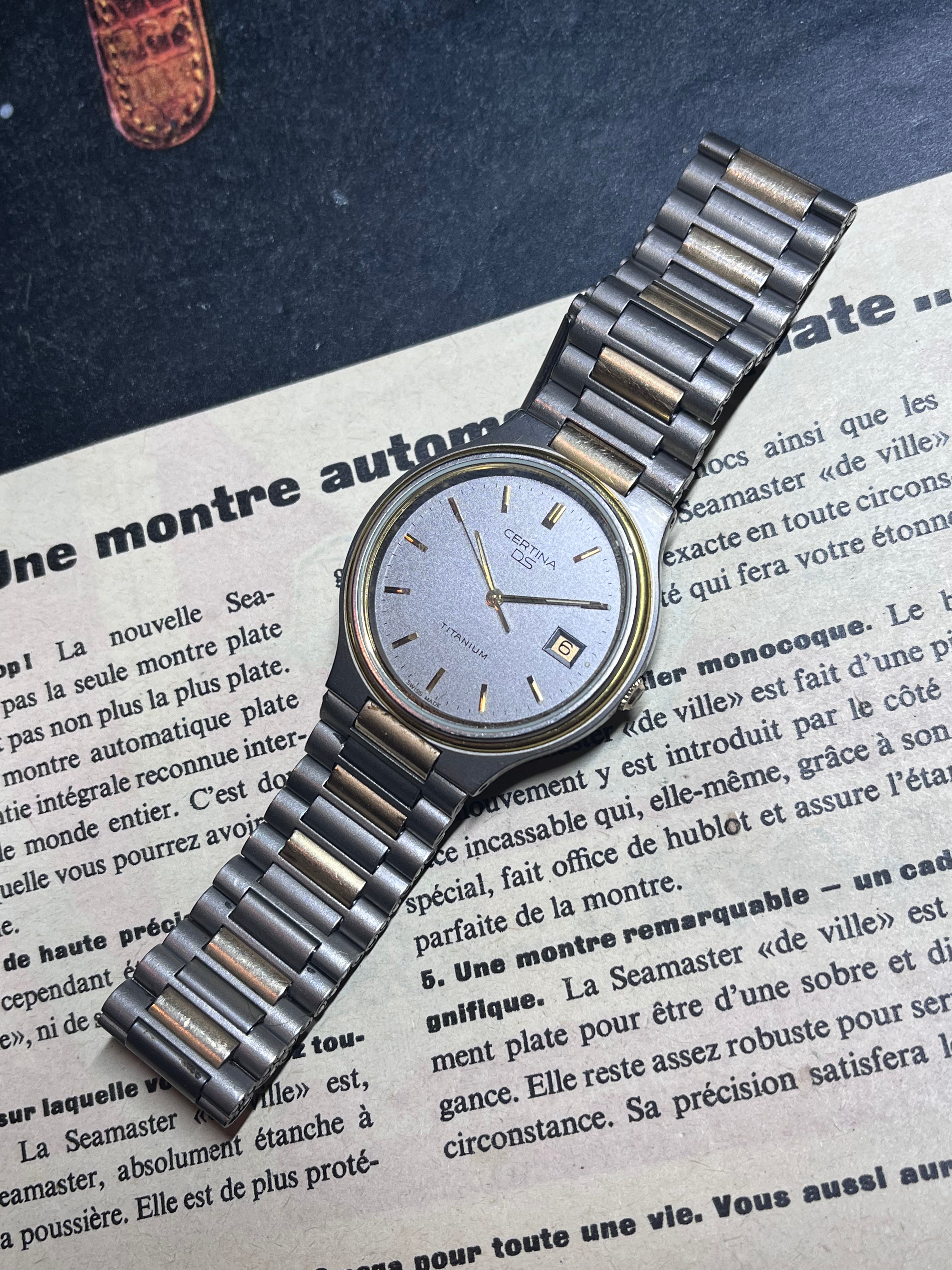 Certina DS Titanium Quartz