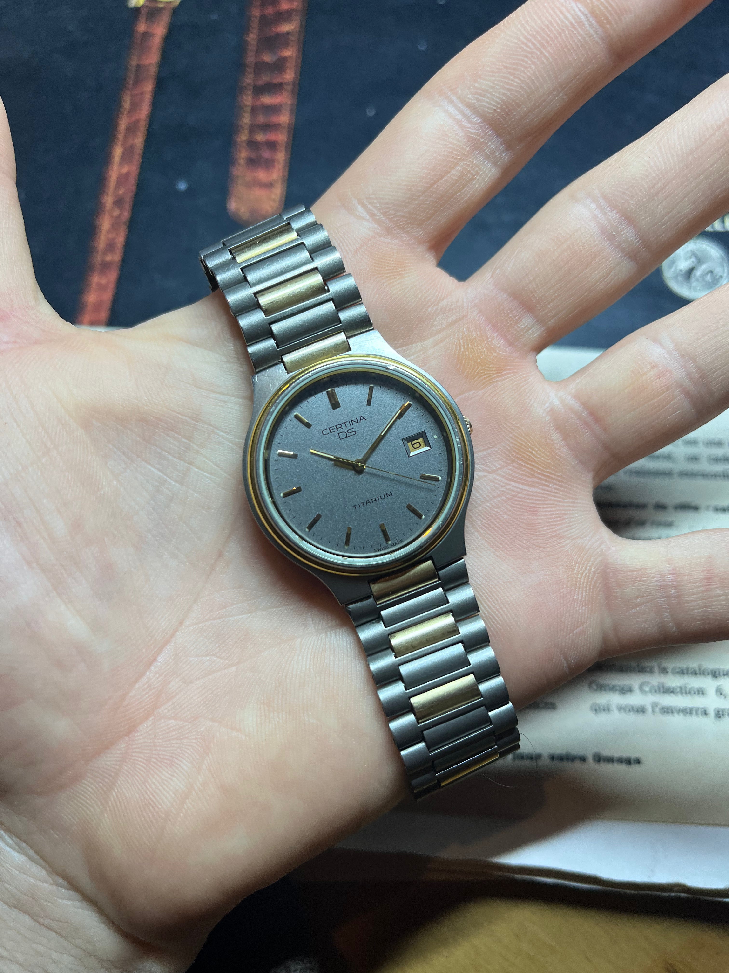 Certina DS Titanium Quartz