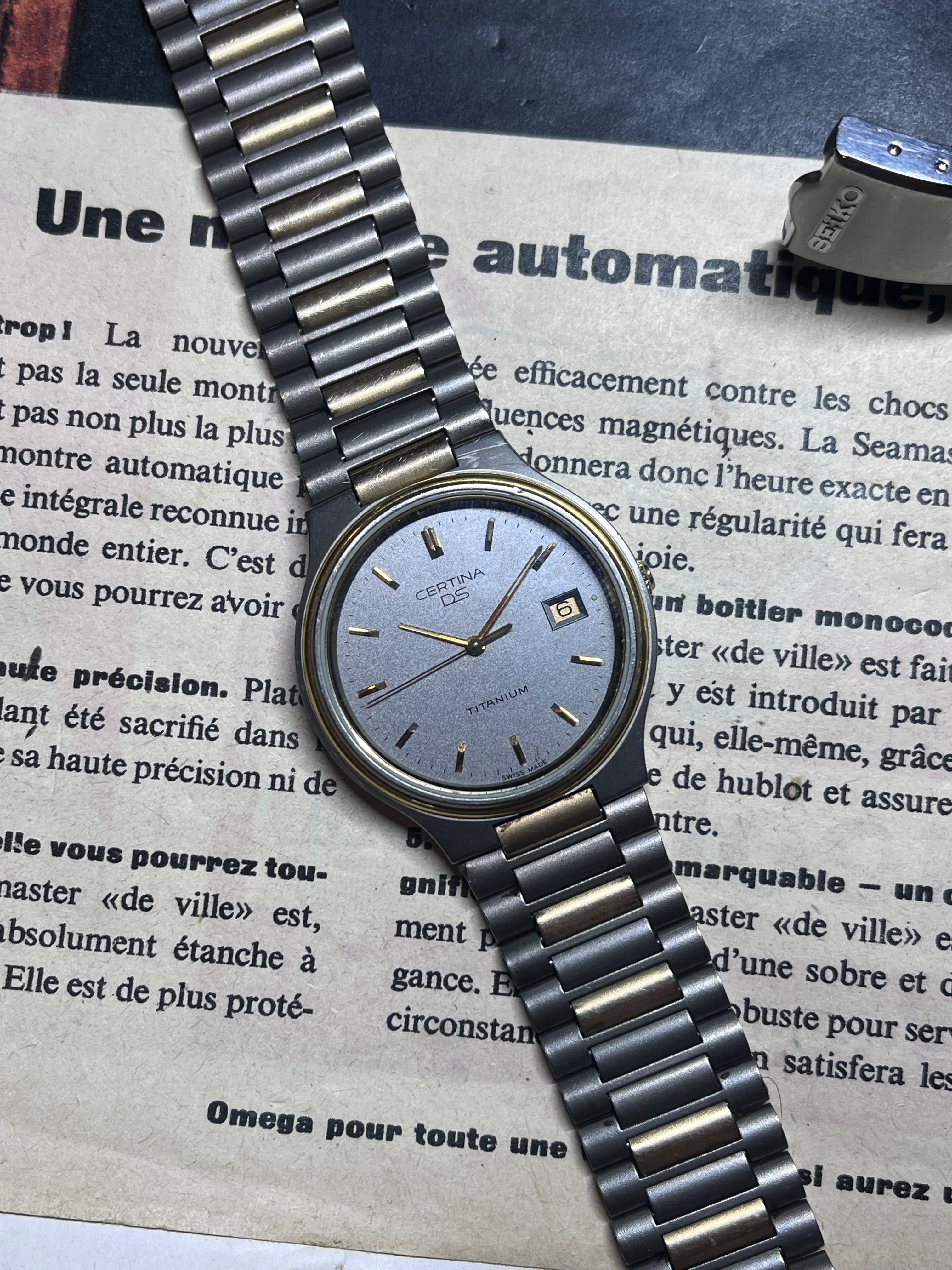 Certina DS Titanium Quartz